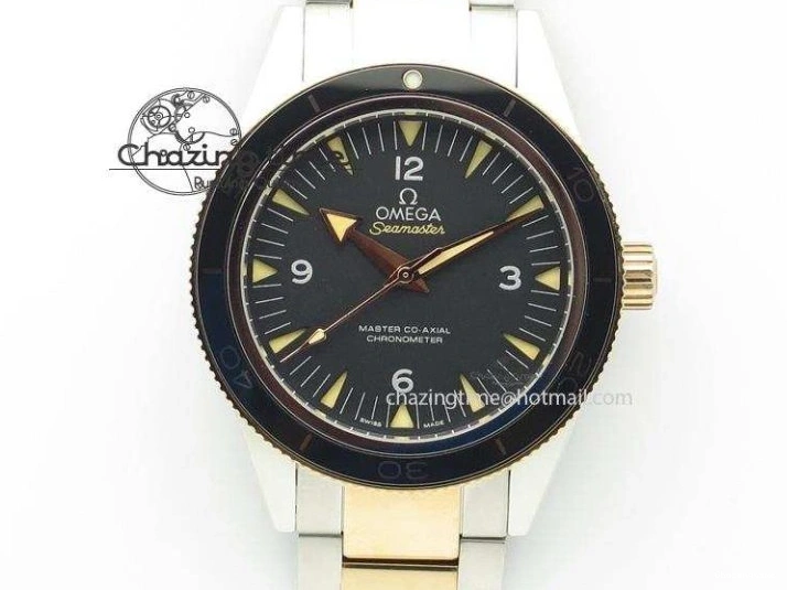 0507 Planet Ocean SS Bp Maker 45mm Black Bezel On SS Bracelet A OnTrend 8218